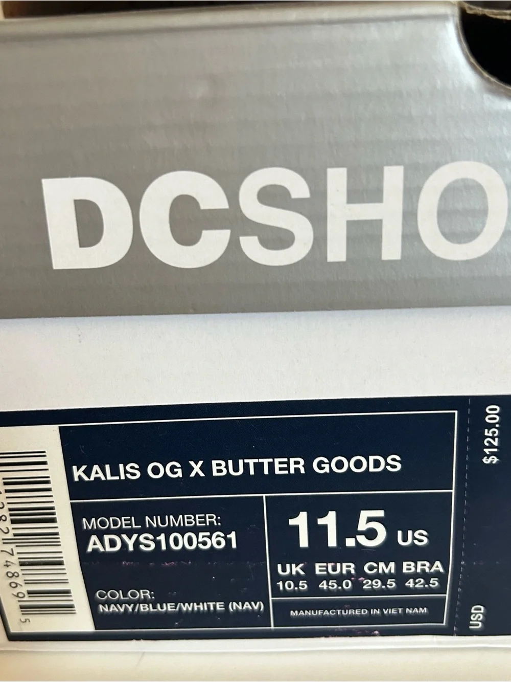 DC Kalis OG C Butter Goods Sneakers